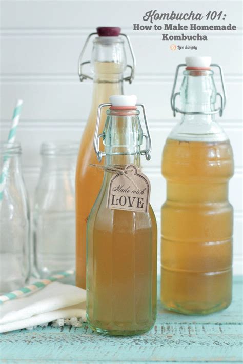 Homemade Kombucha 101: How to Make Homemade Kombucha - Live Simply | Homemade kombucha, Kombucha ...