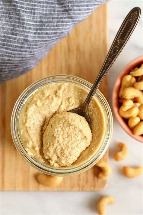 Cashew Butter (Creamy or Crunchy!) - Fit Foodie Finds