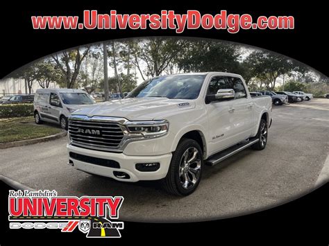 New 2022 RAM 1500 Laramie Longhorn Crew Cab in Davie #U2T459113 ...