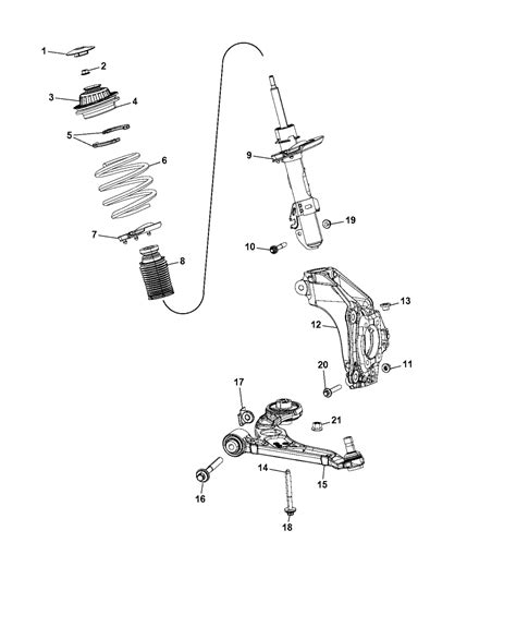 2015 Chrysler 200 Suspension - Front - Mopar Parts Giant