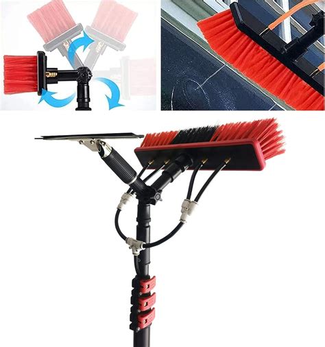 Window Cleaning Kit, Professional Window Cleaning Equipment Extendable Window Cleaning Pole and ...