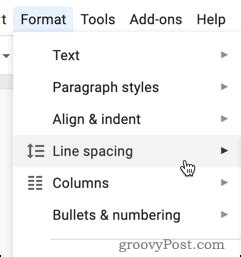 How to Double Space in Google Docs