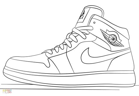 Nike Shoe Drawing at PaintingValley.com | Explore collection of Nike ...