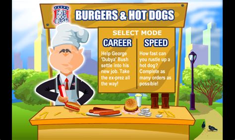 Games for teenagers: Hot Dog Bush