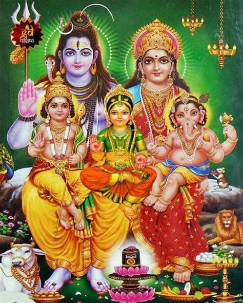 「Shiva and Shiv Family group」のおすすめ画像 852 件 | Pinterest | シヴァ神、シヴァシャクティ ...