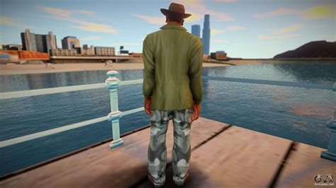 Cj With Camo Pants and Cowboy Hat (ped Model) for GTA San Andreas