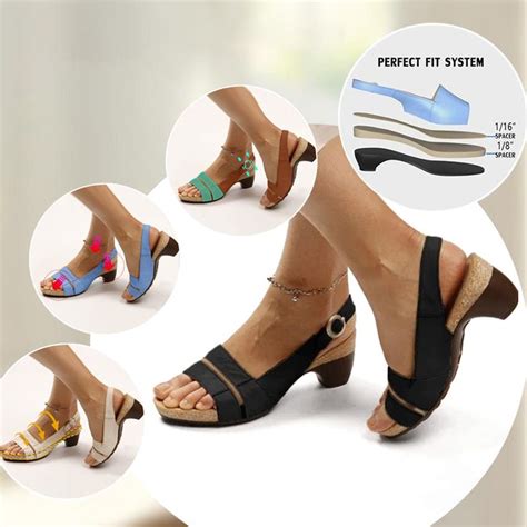 Sursell Women's Comfy Orthotic Sandals | Supportive sandals, Dressy ...