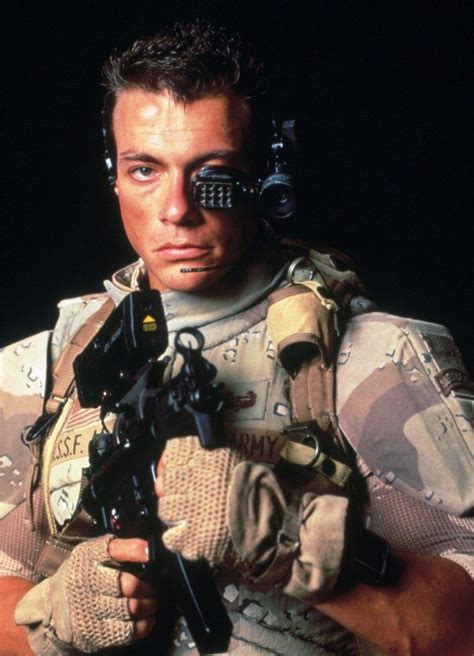 Jean-Claude Van Damme in Universal Soldier (1992) which featured genetically engineered super ...