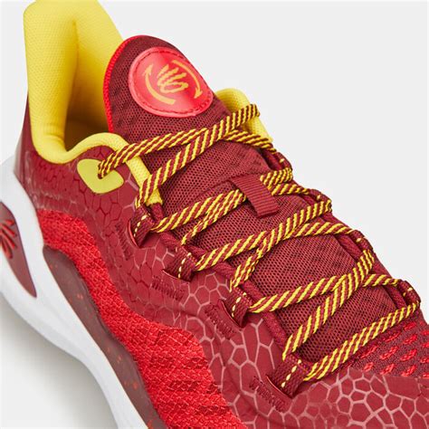 Curry 11 Bruce Lee Fire Basketball Shoes Red Under Armour in Dubai ...