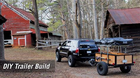 10 DIY Off Road Trailer Plans (Build an Overland Trailer)