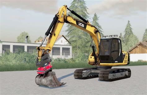 JCB JS130 LC V1.0 FS19 Mod | FS25 Mods / FS22 Mods