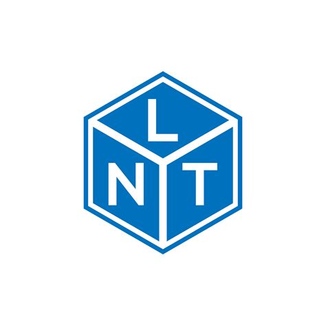 LNT letter logo design on black background. LNT creative initials letter logo concept. LNT ...