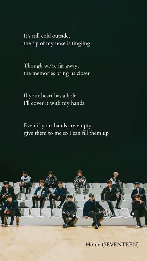 32 Seventeen lyrics / quotes ideas | seventeen lyrics, seventeen, lyric quotes