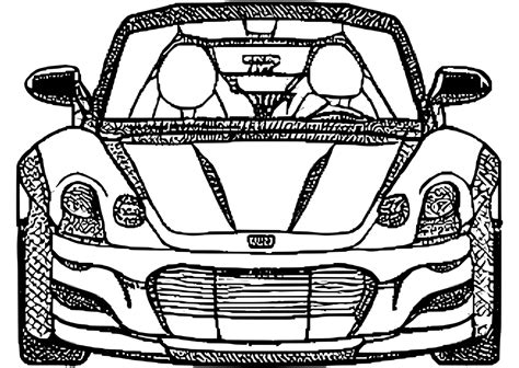 Cartoon Sports Car Graphic · Creative Fabrica