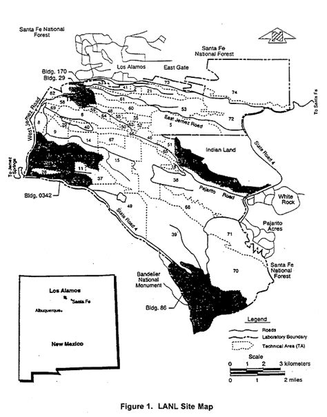 Los Alamos National Laboratory Maps