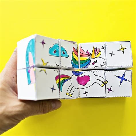 hello, Wonderful - HOW TO MAKE A MAGIC PAPER ART CUBE