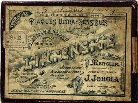 J. Jougla, plaques ultra-sensibles "l'Intensive" (France) | Flickr