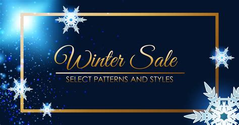 Winter sale poster design with golden frame 591047 Vector Art at Vecteezy