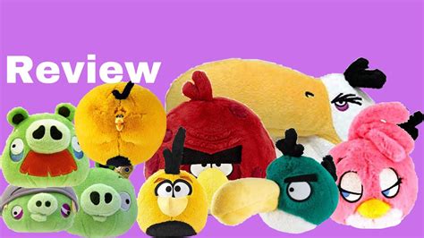 Angry birds plush wave 2 review (including rare bubbles and mighty ...