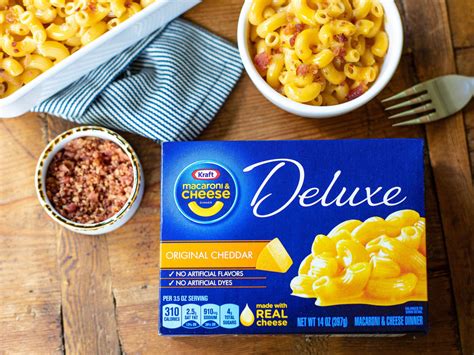 Kraft Deluxe or Velveeta Macaroni & Cheese Just $1.45 Per Box (Plus Cheap Cracker Barrel Mac ...