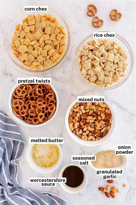 Homemade Chex Mix | Valerie's Kitchen