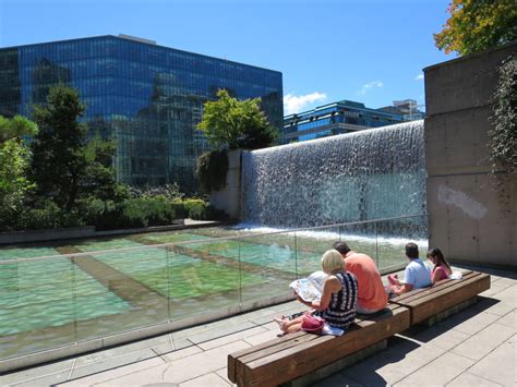 Robson Square courthouse cascading waterfalls (PHOTOS) | Daily Hive ...