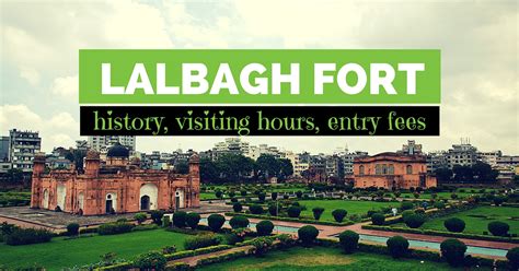 Lalbagh Fort: History, Visiting Hours, and Entry Fees | Nijhoom Tours