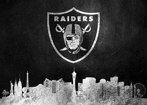 Las Vegas Raiders Skyline | Raiders, Ab concept, Oakland raiders