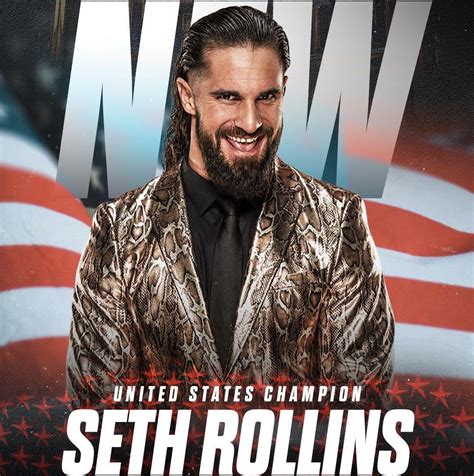 US Champion Seth Rollins in 2022 | Seth rollins, Champion, Rebecca quin