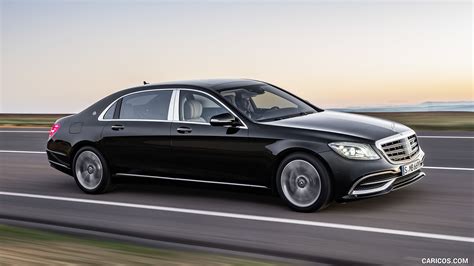 2018 Mercedes-Maybach S-Class S650 Black - Front Three-Quarter | Caricos