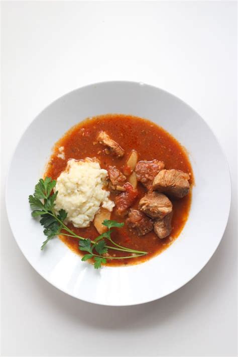 Traditional Hungarian Goulash With Dumplings – fusion craftiness