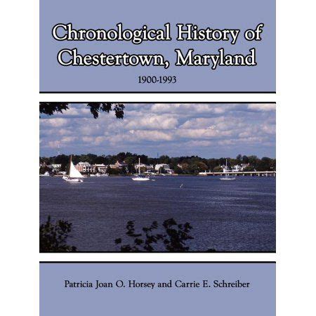 Chronological History of Chestertown, Maryland (Paperback) - Walmart.com | Eastern shore ...