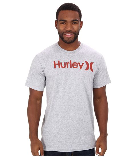 Hurley One & Only Short Sleeve T-Shirt in Gray for Men (Heather Grey 4) | Lyst