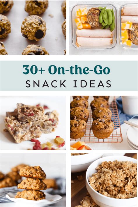 30+ Healthy On-the-Go Snacks - Thriving Home