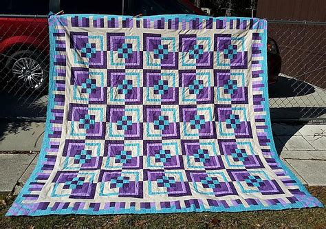 Pictures of Nine Patch Bento Box Quilts