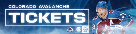 Tickets | Colorado Avalanche | Colorado Avalanche