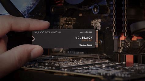 WD Black SN770 NVMe SSD Geared toward Players Launched in India - Jobeas