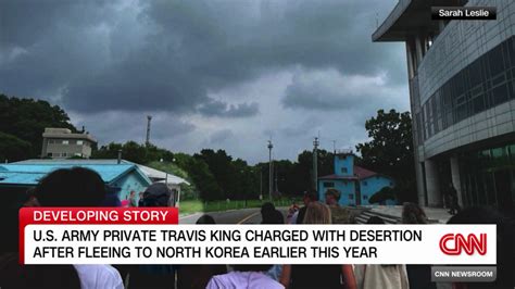 U.S. Army private Travis King charged with desertion | CNN