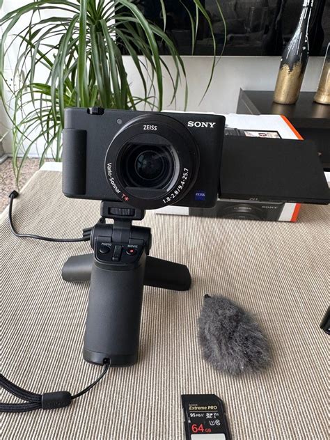 Sony ZV-1 with extra accessories, Photography, Cameras on Carousell