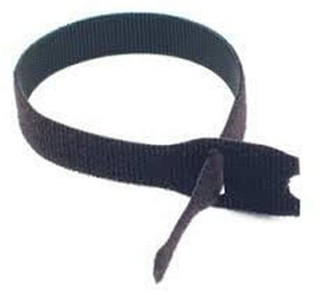 Black - Velcro Brand One-Wrap Straps