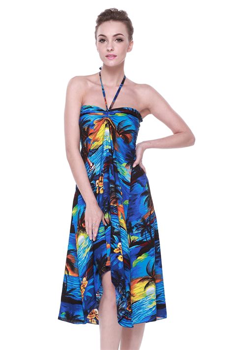 Hawaii Hangover Women Sunset Halter Dress, up to size 3xl - Walmart.com