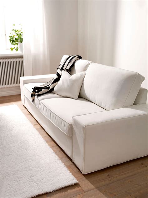 Kivik sofa white Ikea Living Room, Living Room Sofa Design, Living Room ...