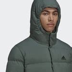 adidas Winterjacke Down Helionic - Grün | www.unisportstore.de