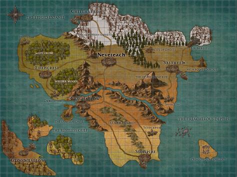 My First Dandd Maps Using Fantasy Map Fantasy World Map | Images and ...