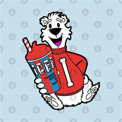 Icee Drink Bear Mascot - Icee Drink - T-Shirt | TeePublic