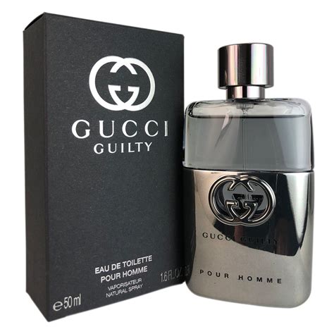 Gucci - Gucci Guilty Pour Homme Men's 1.6-ounce Eau de Toilette Spray - Walmart.com - Walmart.com