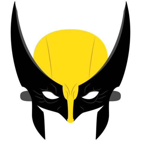 Wolverine Mask Template | Free Printable Papercraft Templates