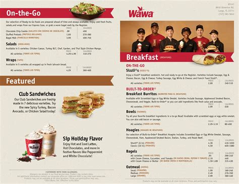 Wawa Menu, Menu for Wawa, Largo, Tampa Bay - Urbanspoon/Zomato