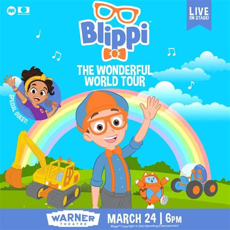 Blippi: The Wonderful World Tour | Warner Theatre, Torrington, CT ...