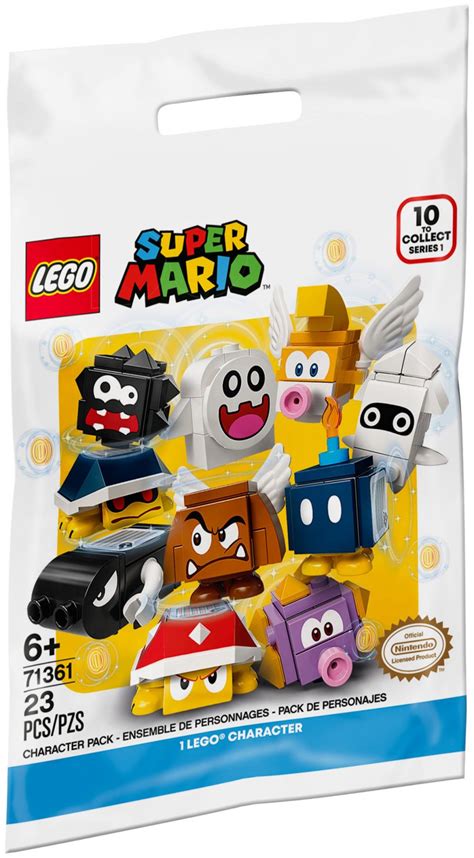 LEGO Super Mario 71361-20 pas cher, Pack surprise de personnage - Série 1 - Boîte de 20 sachets